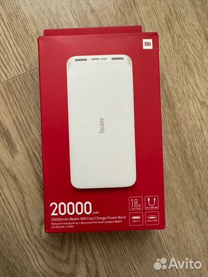 Power Bank xiaomi redmi fast charger 20000 mAh
