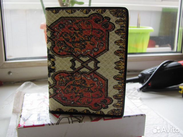 Обложка для автодокументов натуральная кожа