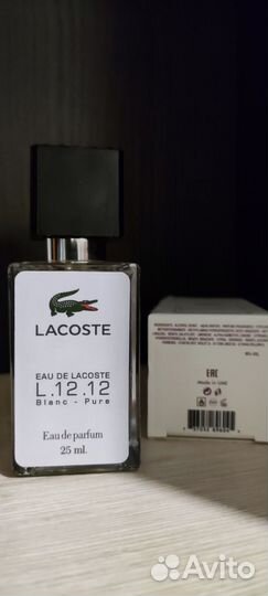 Парфюм Lacoste L.12.12 Blanc тестер