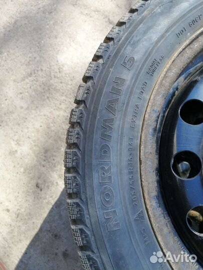 Колеса в сборе r16 зимние