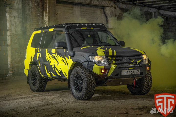 Бампер силовой Pajero IV STC-MP4-BFR-L1