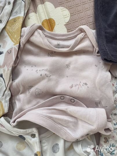 Детские вещи пакетом 0-3 мес.50/62