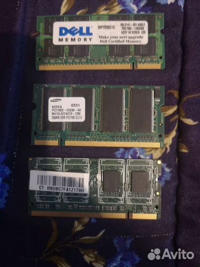 Оперативная память для ноутбука