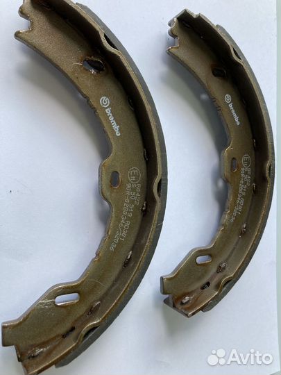 Колодки тормозные барабанные