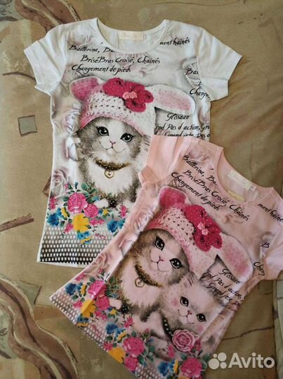 Футболки новые для девочки