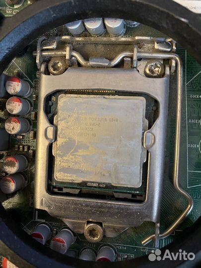 Материнская плата intel DH61CR + pentium g840