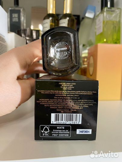 Парфюмерияjimmy choo