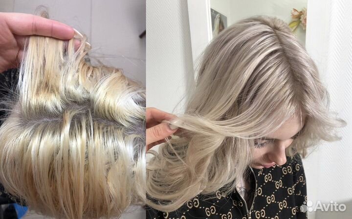 Мелирование,эир тач,растяжка, сложное окрашивание