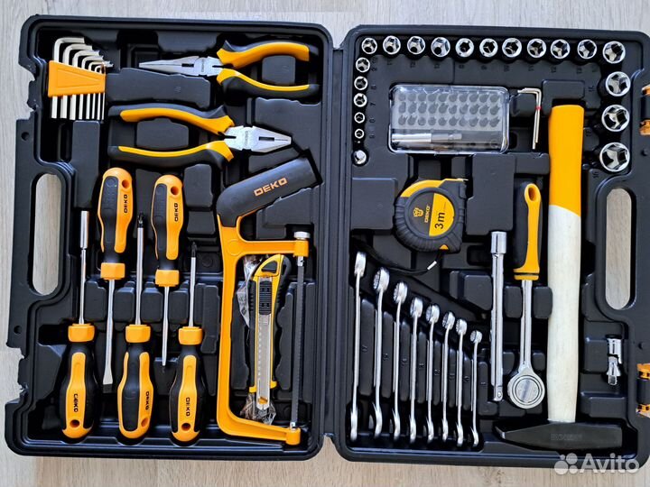 Набор инструментов deko, 89 предметов