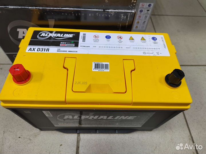 Аккумулятор Alphaline AGM D31R 90 Ач. Гелевый