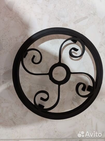 Подставка под горячее. Металл