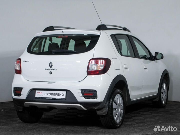 Renault Sandero Stepway 1.6 МТ, 2019, 121 250 км