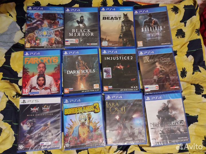 Игры playstation 4 5