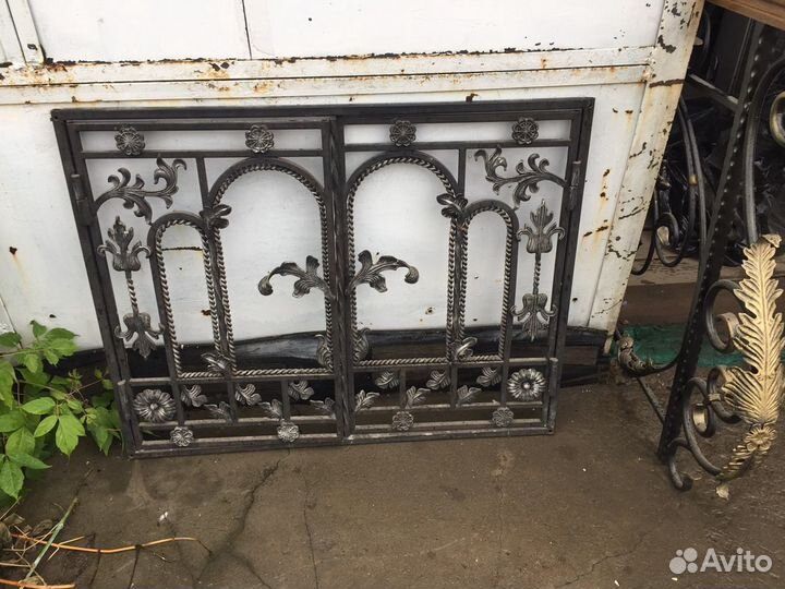 Ворота кованые
