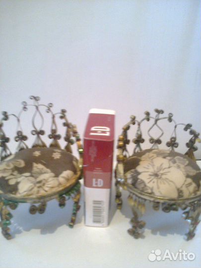 2 Стульчика-игольницы-полностью ручная работа