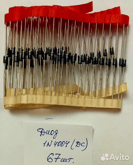 Диоды 1N4004, 2д202д, 816,507А, 523, 5ке82, аи101в