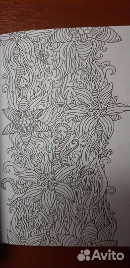 Ежедневник с раскраской антистресс