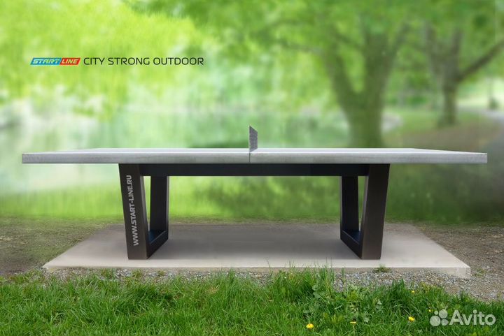 Антивандальный теннисный стол City Strong Outdoor