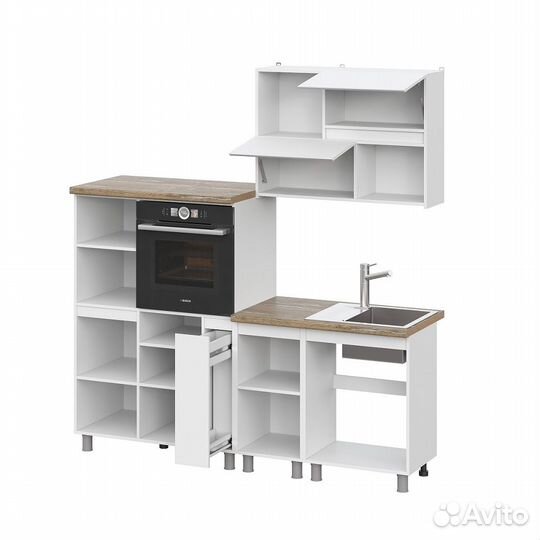 Модульная кухня Одри 2 м. Комплект 2