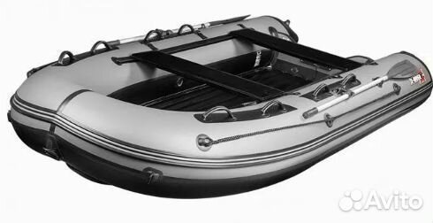 Лодка пвх X-River Grace Wind 360 нднд светло-серая