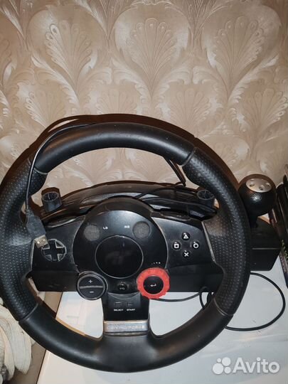 Игровой руль logitech driving force gt 900