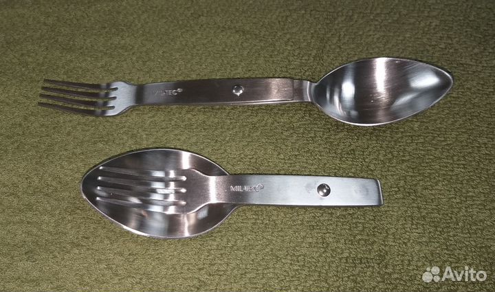 Набор столовых приборов 2-в-1, Sturm Mil-Tec