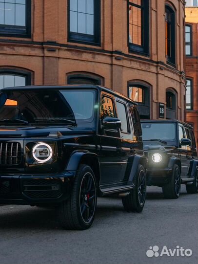 Кортеж Сопровождение на Гелентвагенах G 6.3AMG