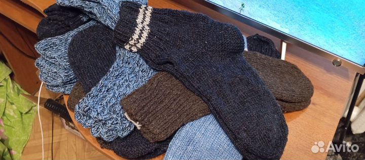 Шерстяные носки