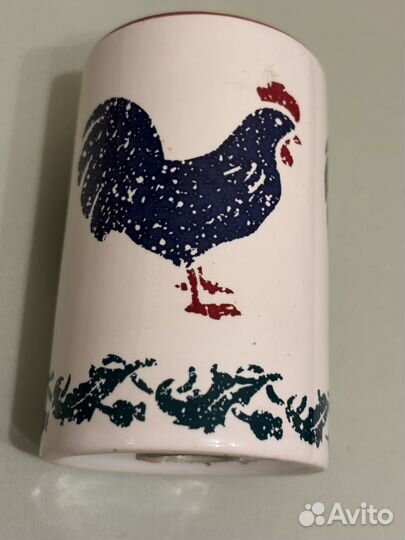 Солонка петушок Англия винтаж