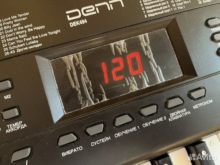 Синтезатор Denn dek 464