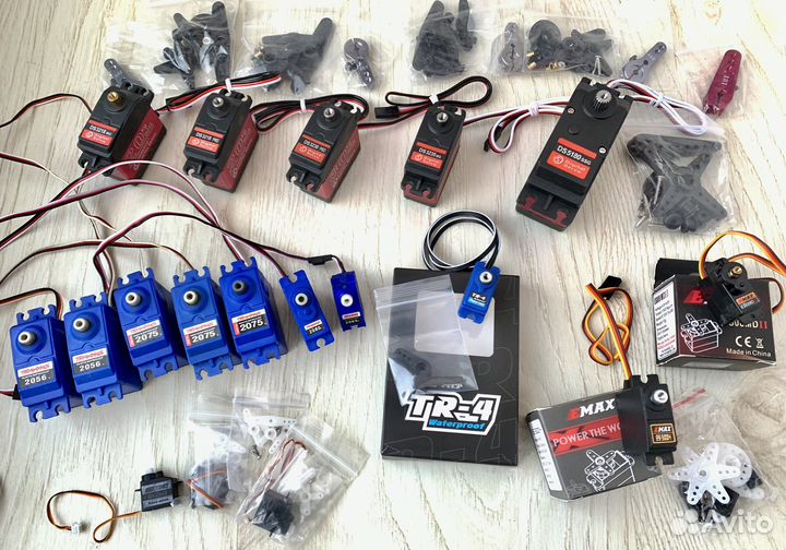 Новые Сервоприводы для Rc моделей 1/16-1/5