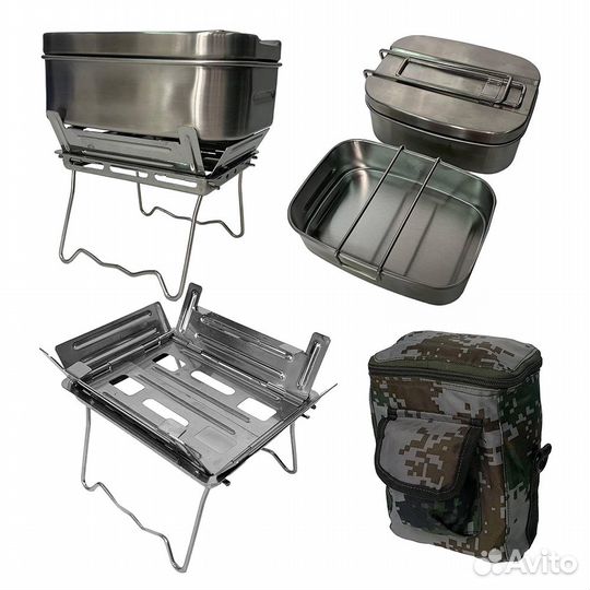 Армейская походная кухня 8 в 1