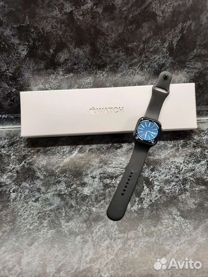 Часы apple watch 8 черные