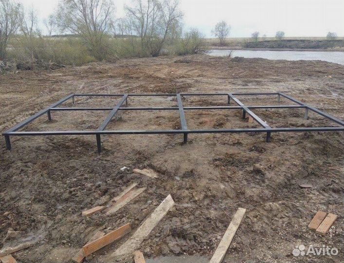 Монтаж Винтовых сваи