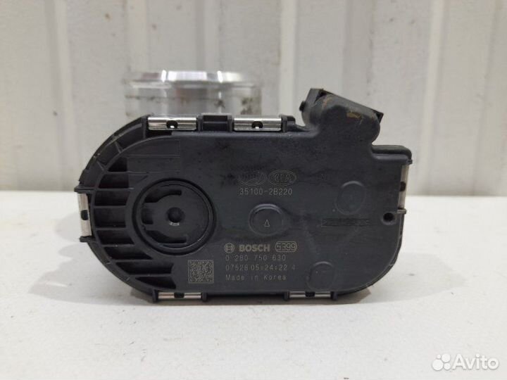 Дроссельная заслонка Kia Rio FB 1.6 G4FG 2021