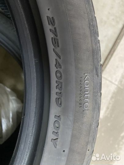 Hankook Ventus S1 Evo2 SUV K117A 245/45 R19 и 275/40 R19