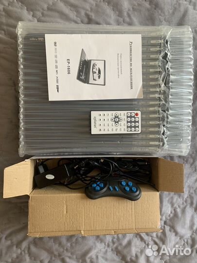 Поpтативный DVD плeер c тv тюнером еpluтus