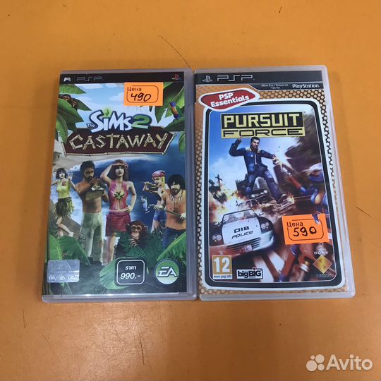 Игры на PSP в ассортименте