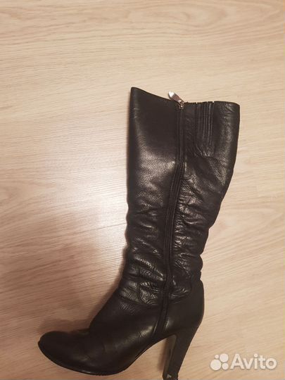 Сапоги женские натуральная кожа 38