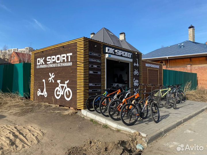 Прокат велосипедов на Зеленом острове DK sport