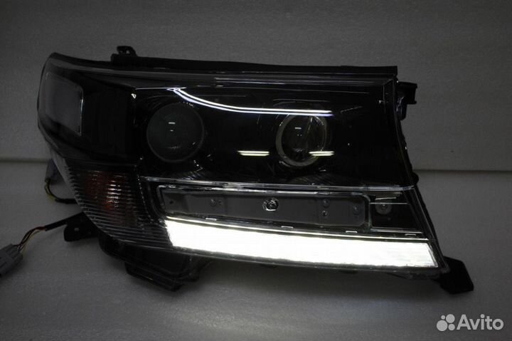 Land Cruiser 200 08-15 тюнинг фары решетка H1SD3