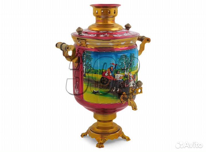 Самовар электрический Тройка лето банка (10 (2607)