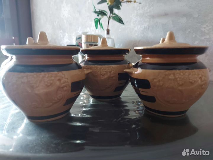 Керамические горшочки для запекания