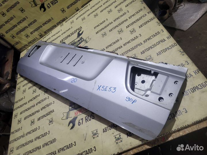 Крышка багажника нижняя / борт bmw x5 e53