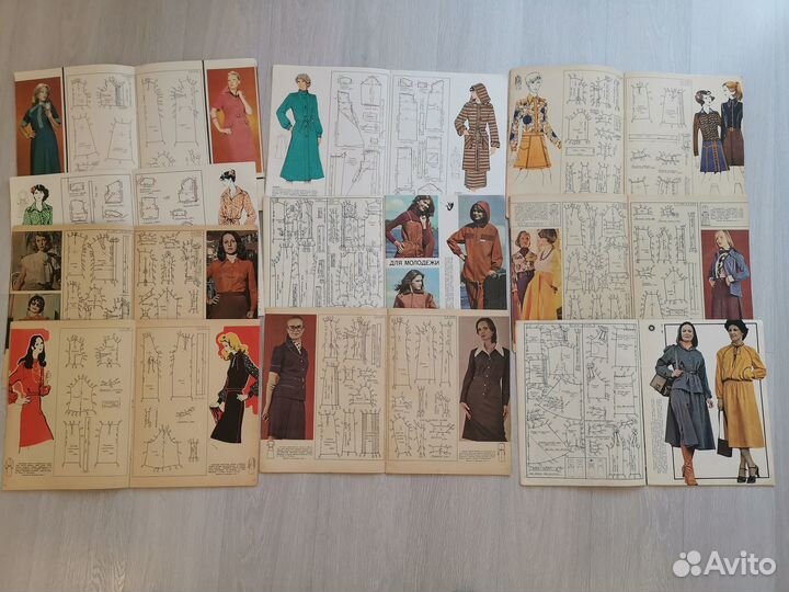 Журналы по шитью 10шт