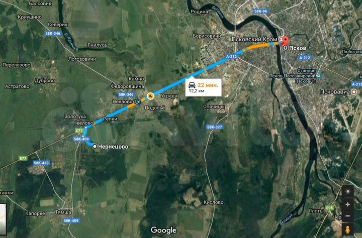 Участок 12 сот. (ИЖС)