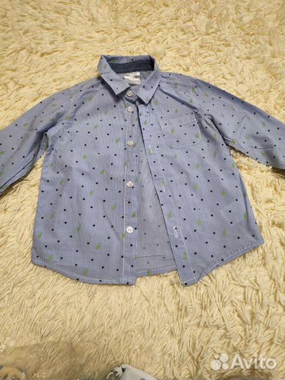 Рубашка для мальчика 86