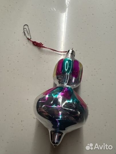 Елочные игрушки СССР