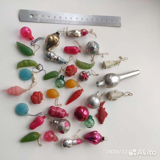 Елочные игрушки СССР