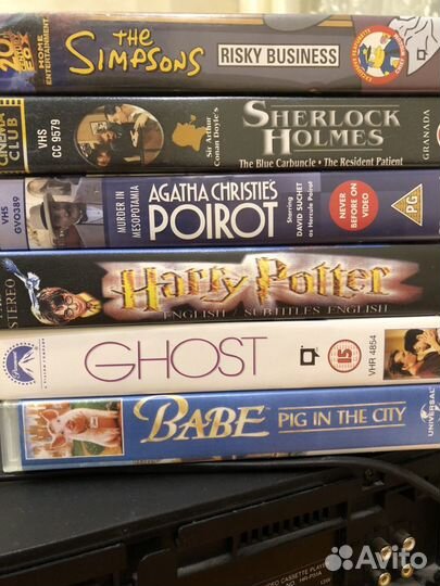Видеокассеты с фильмами на английском